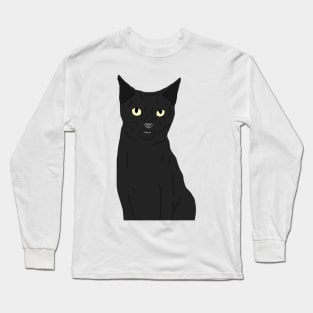 Black Cat Long Sleeve T-Shirt